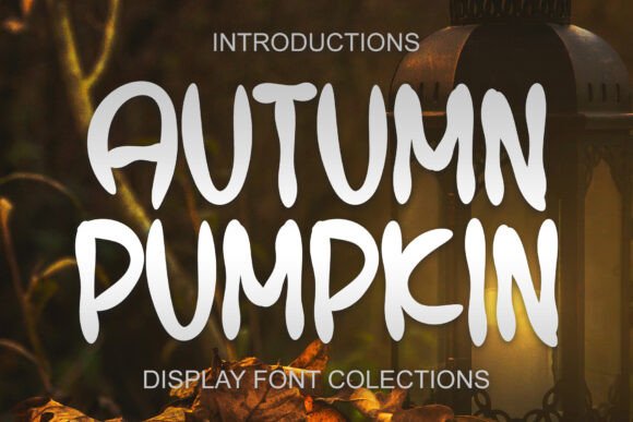 Autumn Pumpkin: Elevating Your Designs with Whimsical Typography