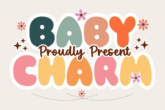 Baby Charm: The Playful Display Font That Brings Youthful Energy to Your Designs