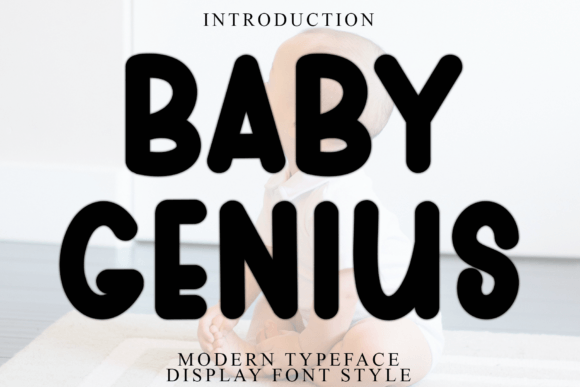Baby Genius: Balancing Elegance and Readability in Modern Typography