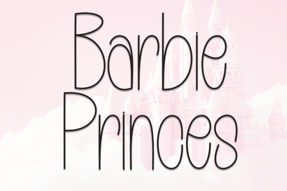 Barbie Princes: A Charming Handwritten Font