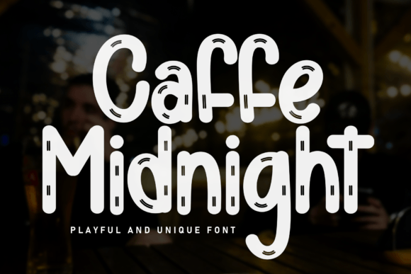 Caffe Midnight: A Whimsical Handwritten Font