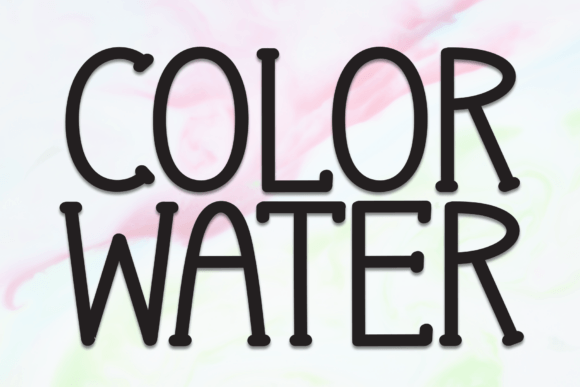 Color Water: A Practical Guide to Using Handwritten Display Fonts in Professional Design
