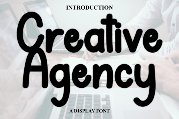 Creative Agency: Bold Handwritten Style