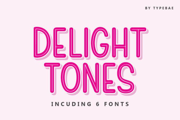 Delight Tones: A Playful Hand-Drawn Font