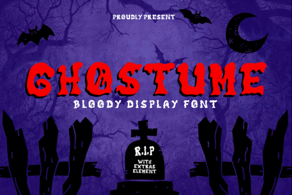 Ghostume: The Perfect Spooky Font for Halloween