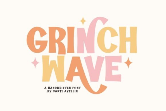 Grinch Wave: Handwritten Elegance for Creators