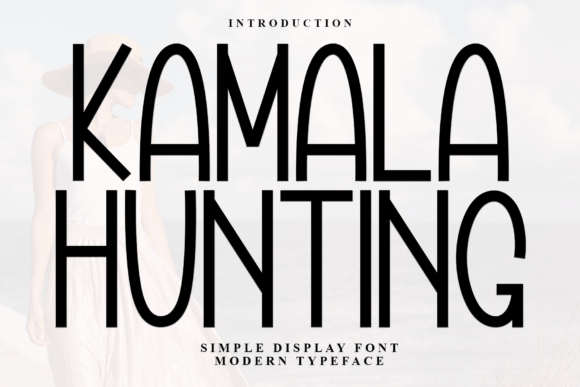 Kamala Hunting: A Timeless Display Font for Modern Design