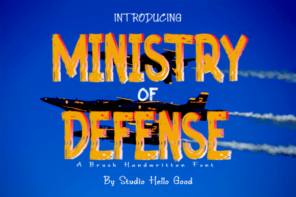 Ministry of Defense: Why This Handwritten Brush Font Commands Attention Without Losing Its Soul