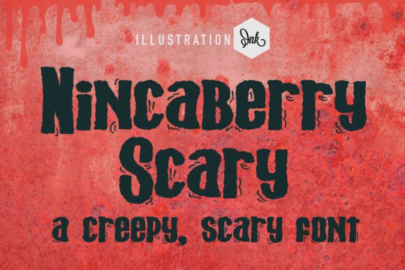 Nincaberry Scary: A Hand-Crafted Sans Serif with Personality