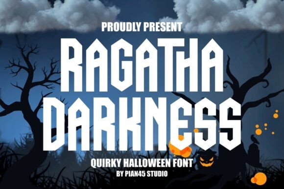 Ragatha Darkness: Evaluating a Quirky Halloween Font for Modern Design Projects