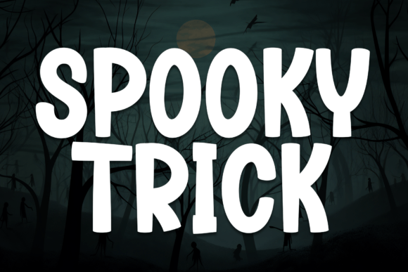 Spooky Trick: A Whimsical Handwritten Font
