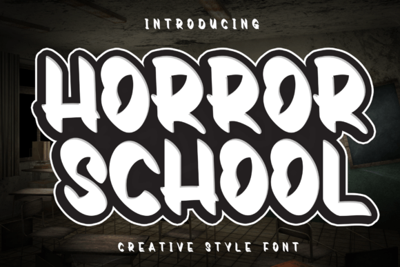 Unleashing the Creep Factor: A Deep Dive into Horror School Typography